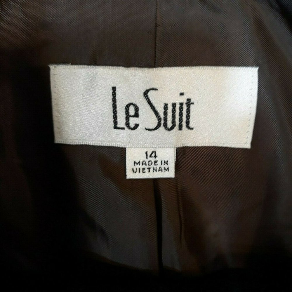 NWT Le Suit Women's Suit  Blazer Jacket Tan - Picture 4 of 12